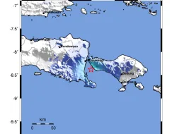 GEMPA M4,1 GUNCANG JEMBRANA DAN BANYUWANGI HINGGA KINI TERCATAT 15 KALI GEMPA SUSULAN