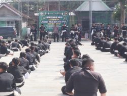 Pencak Silat Gubug Remaja cabang Bojonegoro adakan Halal BIhalal mempererat Tali silaturahmi