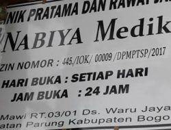 7 Tahun klinik Nabiya Medika Melayani Masyarakat Parung Bogor, Owner Abimanyu Grup Sutrisman; Selamat Hari Jadi