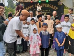 Anniversary ke 13, Slanker Bogor Ampera Gelar Santunan Anak Yatim