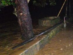 Kali Cidangdeur Cigudeg Meluap, Puluhan Rumah di Kp. Kadaung Rengasjajar Terendam Banjir