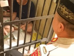 Kapolsek Jasinga Ajak Tahanan Laksanakan Sholat Dhuha dan Dzikir Asmaul Husna