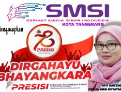 Simbol Sinergitas dengan Polri,SMSI Kota Tangerang Ucapkan Selamat HUT Bhayangkara ke 78