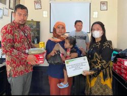 Cegah Stunting, Pemdes Bantar Karet Berikan PMT Pada Balita