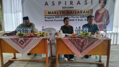 Reses Perdana Marlyn Maisarah: Fokus Serap Aspirasi Warga di Dapil Jabar V