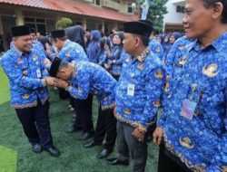 PJ Walikota Tanggerang Dr. Nurdin Pimpin Apel Terakhir