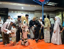 Pemuda Kampung Silongong Gelar Manaqib, Marhaban, dan Santunan Anak Yatim