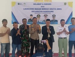 Launching Program Makan Bergizi Gratis (MBG) Bagi Siswa Sekolah di Wilayah Kecamatan Nanggung