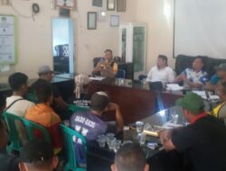 Kapolsek Nanggung Hadiri Pembentukan Kepengurusan Panitia Sepak Bola Desa Bantar Karet