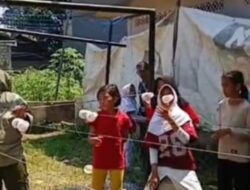 Beragam Permainan Tradisional di HUT RI di Kelurahan Bantarjati