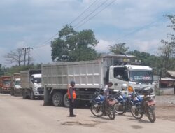 Dishub Bogor Tertibkan Mobil Tambang di Ciomas Tenjo, Operasional Dibatasi Sesuai Perbup 56