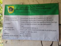 Janji Air Bersih di Ponpes Basmallah Jasinga Buyar, Proyek Rp173 Juta Tak Bergerak