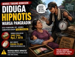 Modus Tukang Rongsok Diduga Hipnotis Warga Pangradin Jasinga, Uang Rp2,7 Juta Raib dan Bayi Sempat Dibawa Pelaku