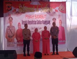 Pisah Sambut Kapolsek Nanggung, AKP Ucup Supriatna Serahkan Jabatan kepada AKP Ano Junaedi