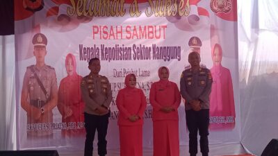 Pisah Sambut Kapolsek Nanggung, AKP Ucup Supriatna Serahkan Jabatan kepada AKP Ano Junaedi