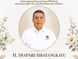 Dunia Pers Nasional Berduka, H. Diapari Sibatangkayu Tutup Usia di RS Polri Jakarta