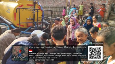 Kemarau panjang Pemdes Wirajaya Bergerak lagi : Ribuan Liter Air Bersih Disalurkan untuk Warga