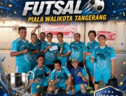 SIWO PWI Kota Tangerang Raih Juara II Fun Futsal Kemerdekaan Walikota Tangerang CUP 2026