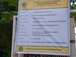 Jalan Sipak–Pangradin Direkonstruksi Senilai Rp2,4 Miliar