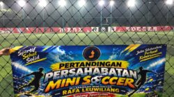 Lewat Mini Soccer, Antam Pongkor Pererat Hubungan dengan Wartawan Bogor Barat