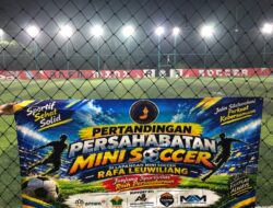 Lewat Mini Soccer, Antam Pongkor Pererat Hubungan dengan Wartawan Bogor Barat