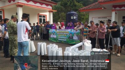 Gerakan 1 Juta Lubang Biopori Dimulai di Desa Koleang, Dukung Bogor Istimewa-Gemilang